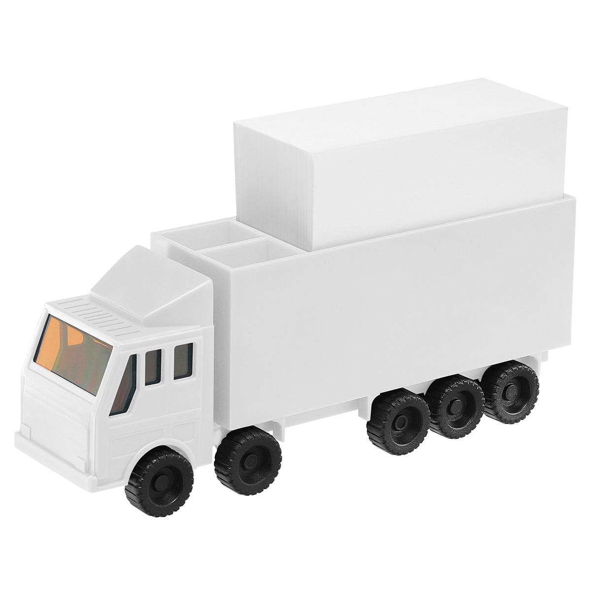 Zettelbox mit Köcher "LKW"