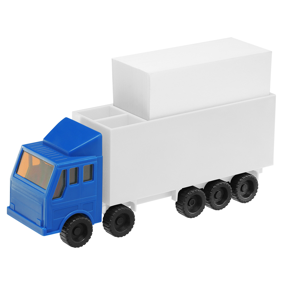 Zettelbox mit Köcher "LKW"